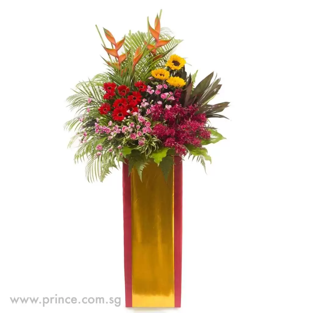 Grand Opening Flower Stand in Singapore - Blooms of Plenty– Prince Flower Shop