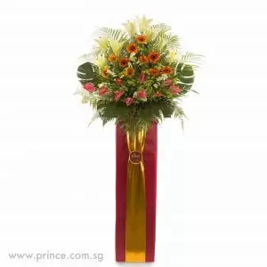 Fruitful Blessings - Congratulations Flowers Stand