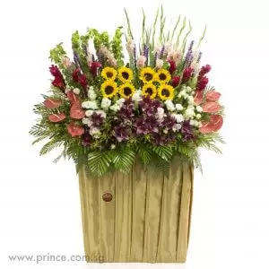 Garden of Plenty - Congratulations Flowers Stand