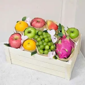 Get Well Goodness - Fruits Basket - Hospital Hampers - Get Well Soon Hamper