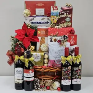 Christmas Snowflakes Hamper at Prince Flower Shop