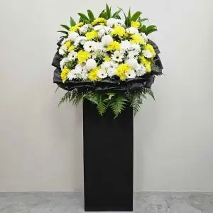 Solace Funeral Wreath Flower