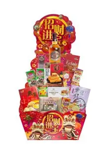 Blooming Prosperity Pyramid Hamper